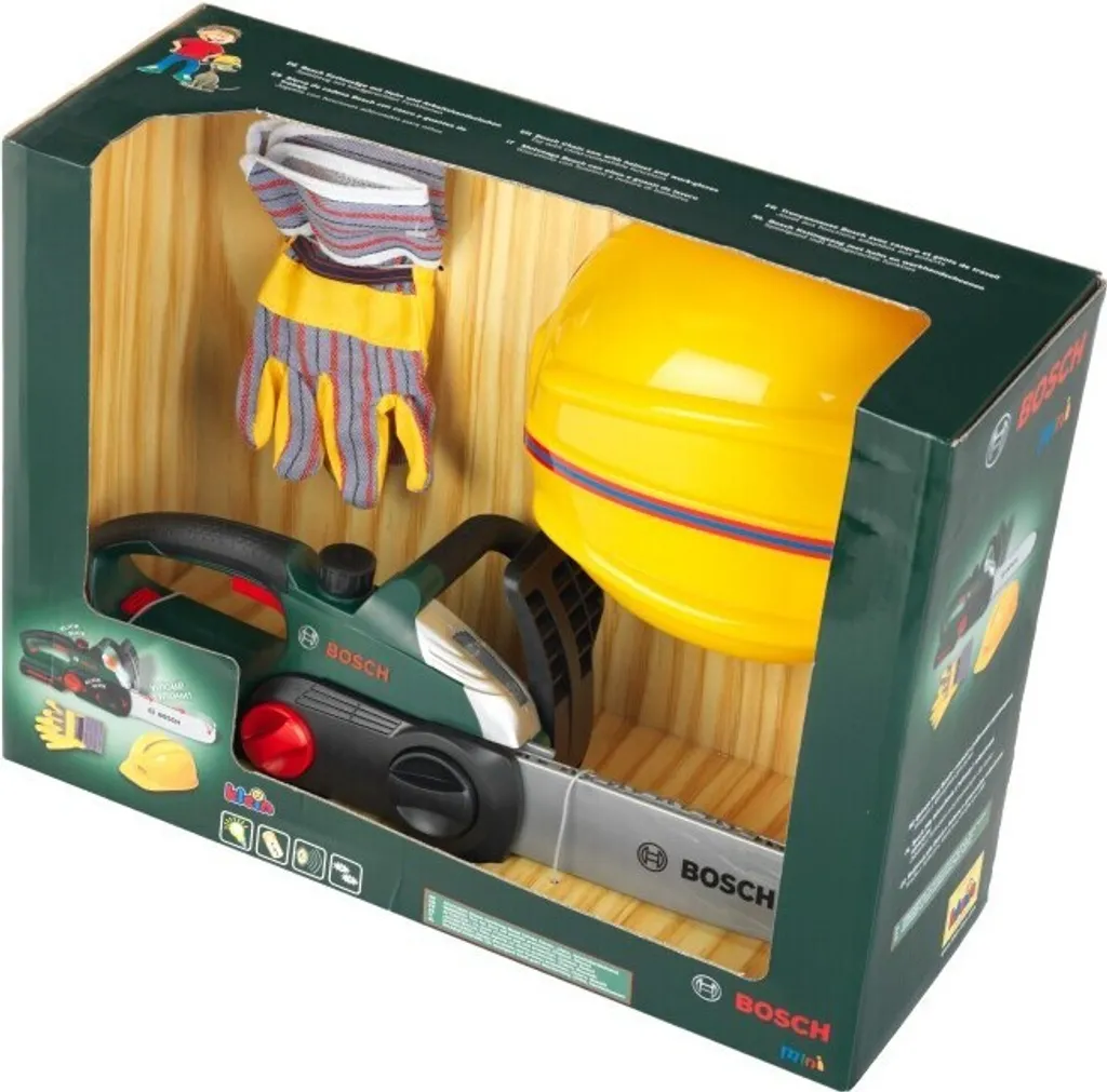 Kit forestier Theo Klein 8456 avec sons réalistes et accessoires sécurité