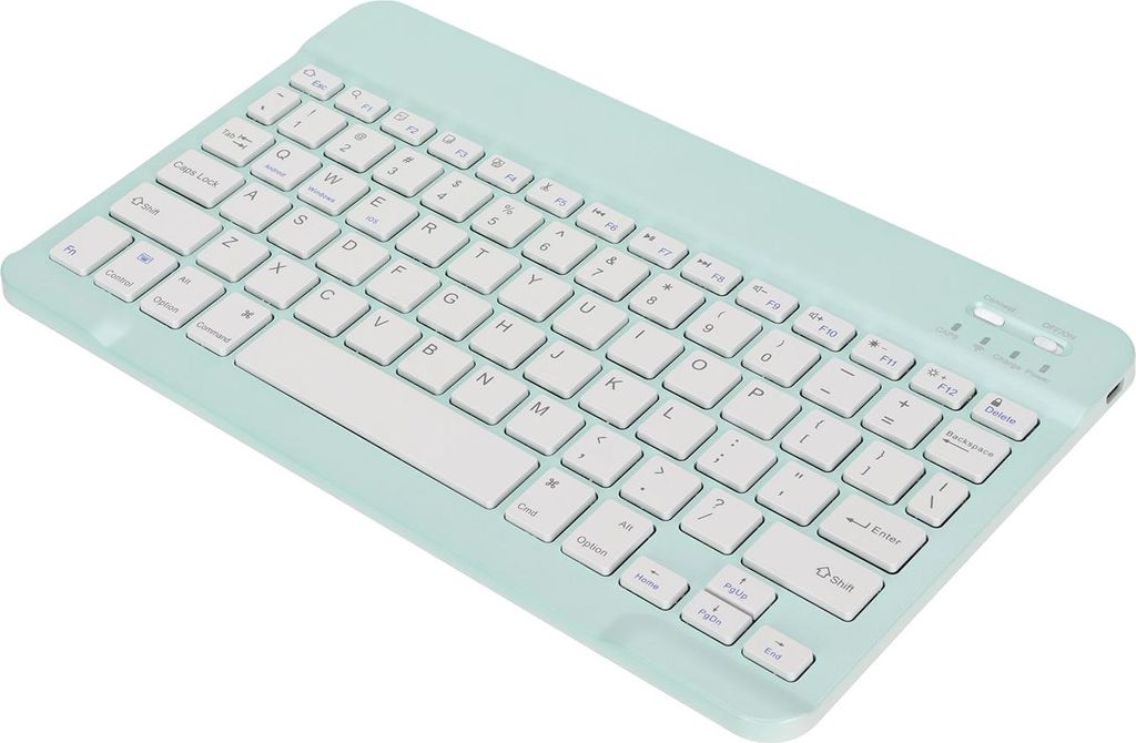 Drahtlose Tastatur mit Sperrbildschirmfunktion, klein, tragbar, stabile Verbindung, lange Akkulaufzeit, Mini-Funktastatur für PCGreen