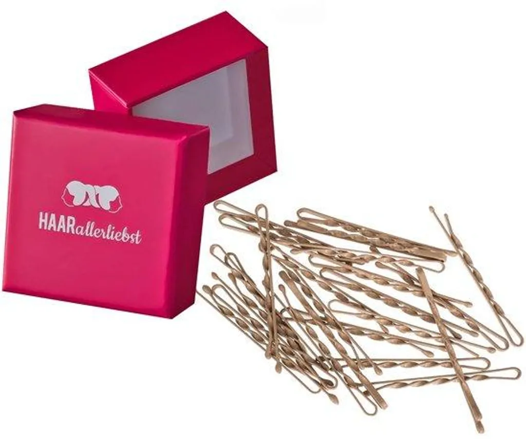 Barrettes beiges 5,5 cm anti-glisse pour fixer les cheveux blonds fins