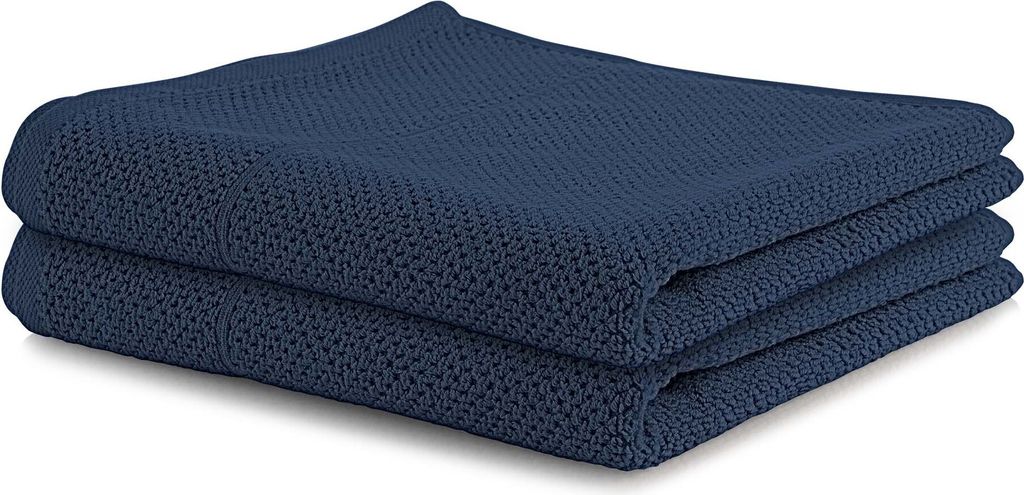 2er Set Gästehandtuch, Handtuch oder Duschtuch HABY, verschiedene Farben