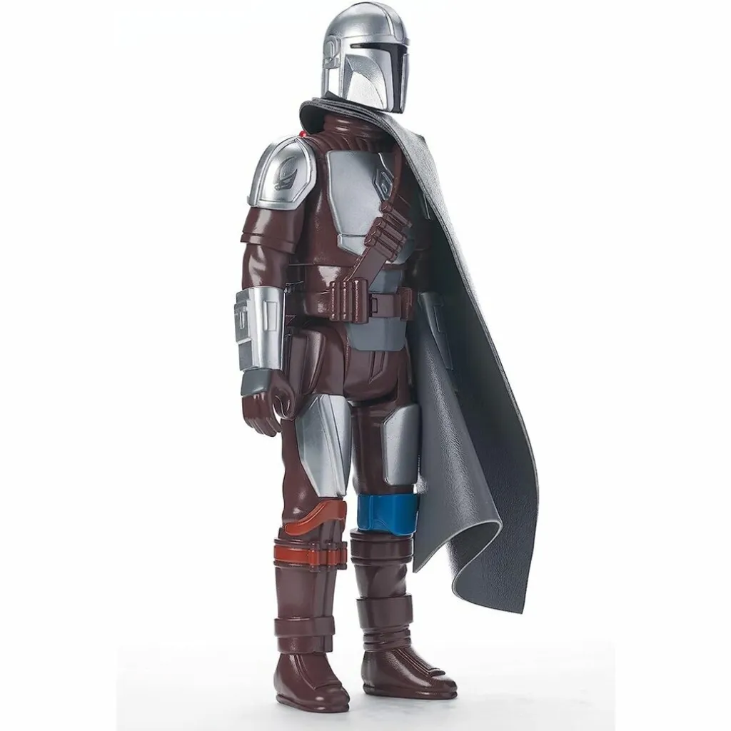 Grande Figurine Articulée Mandalorian Star Wars Style Rétro Kenner