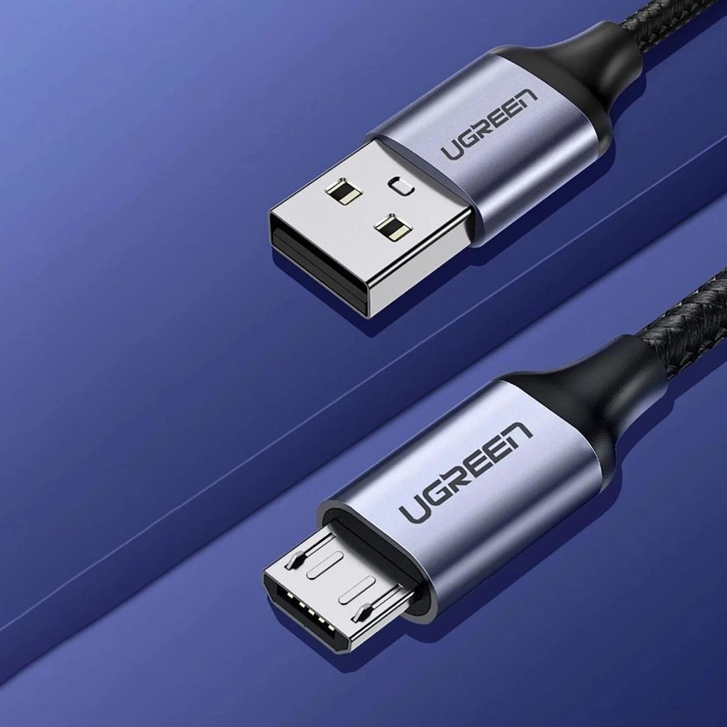 Kabel USB na Micro USB UGREEN, QC 3.0, 2,4A, 1m Obrázek produktu 