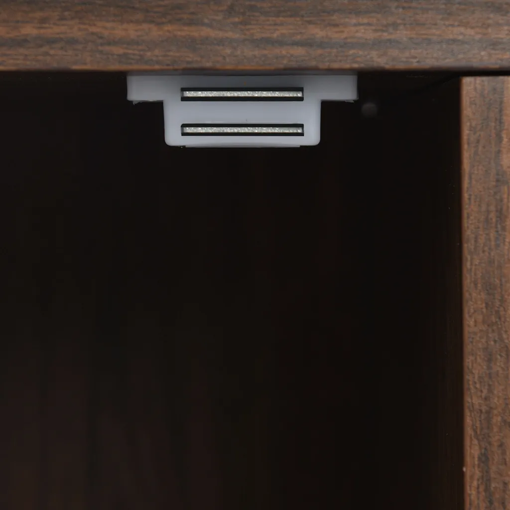 Commode Sideboard Design 3 Portes 120cm Grand Volume pour la Chambre