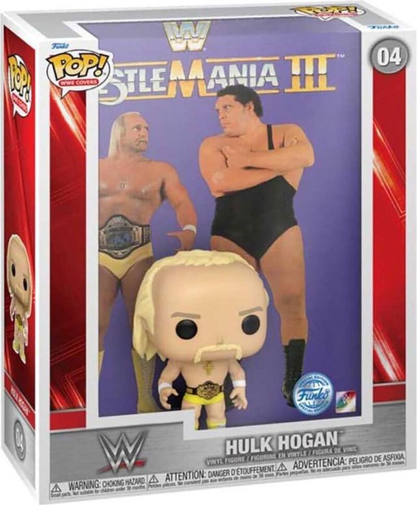 Funko Pop! WWE Covers: W - Hulk Hogan #04 Target exclusive