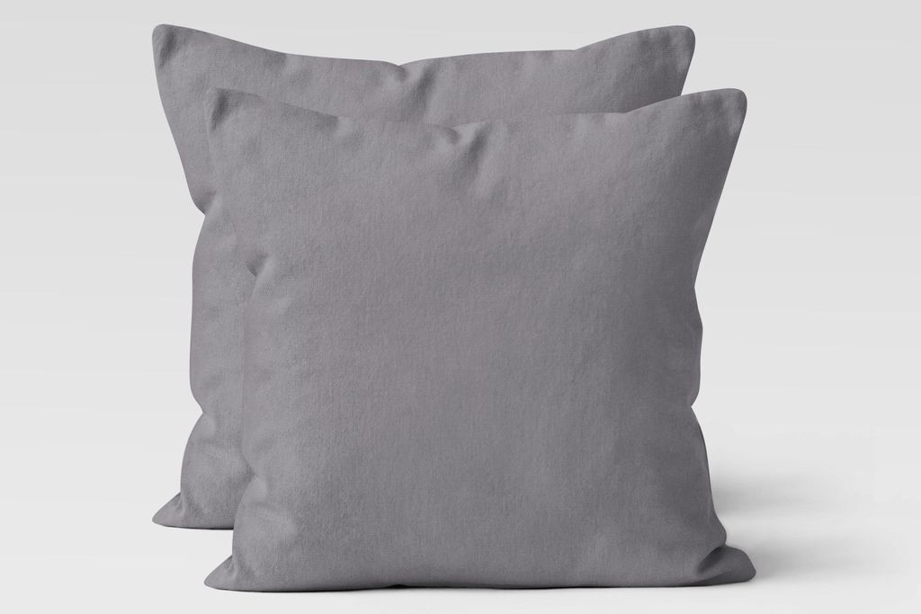 2er Set Renforcé UNI Kissenhüllen 80x80 cm Kopfkissen Produktbild 