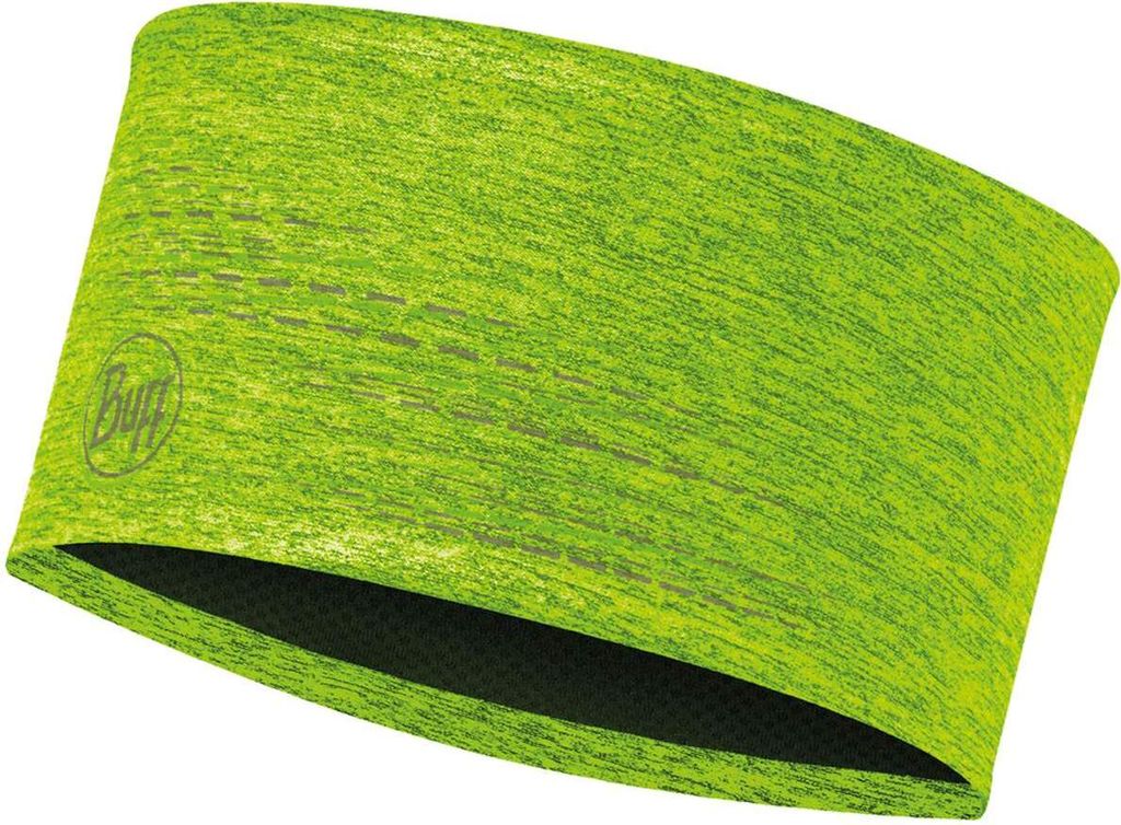 BUFF DryFlx Stirnband Gelb Fluor Gelb Uni
