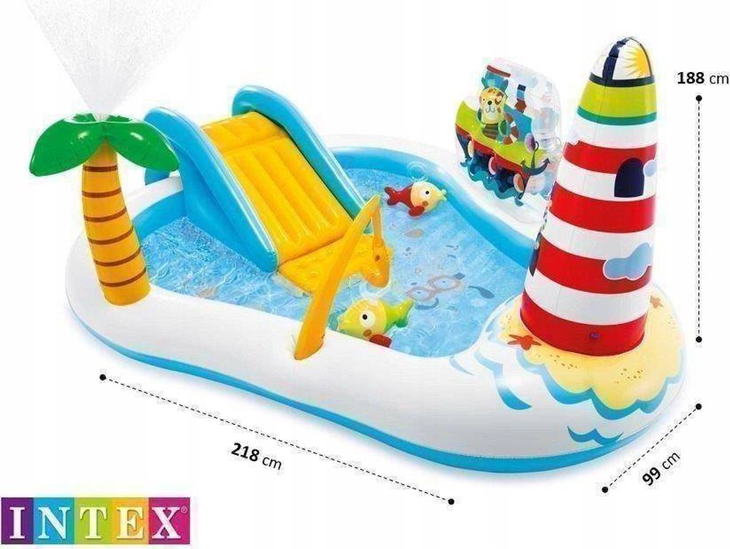 Intex 57162 Fishing Fun Play Centre Nadmuchiwany basen dla Zdjęcie produktu 38
