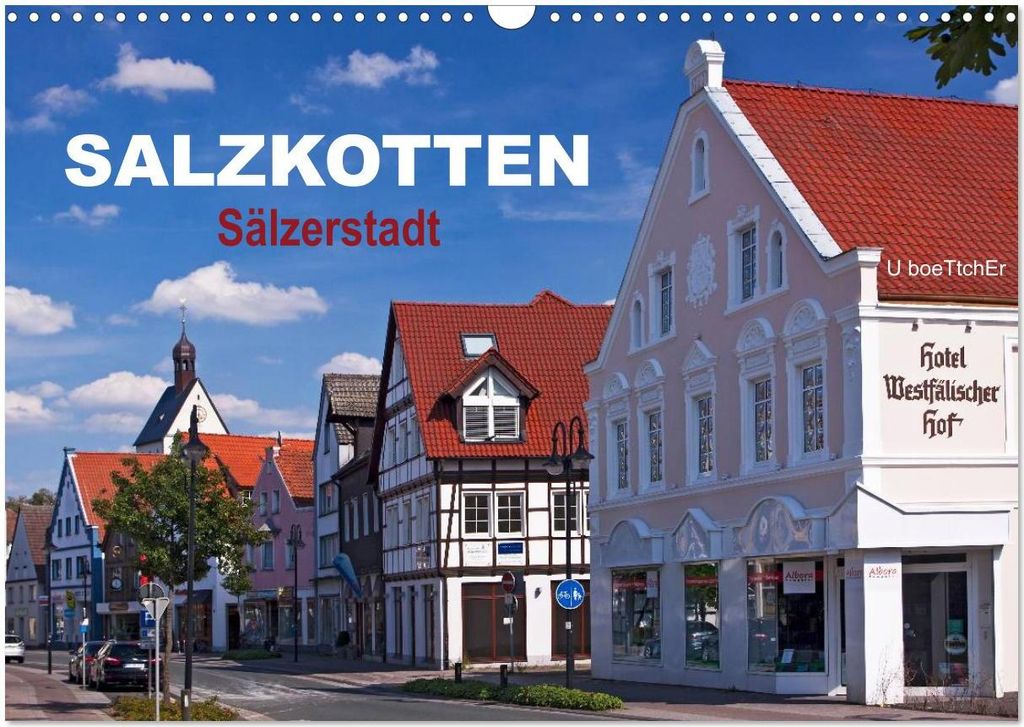 SALZKOTTEN - Sälzerstadt (Wandkalender 2026 DIN A3 quer), CALVENDO Monatskalender