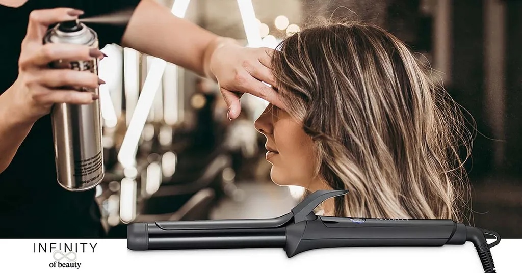 Arricciacapelli Professionale MELISSA Infinity 25mm | 35W Nero - 7