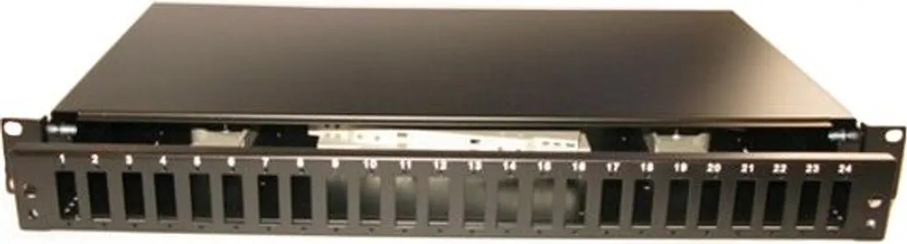 Panneau de brassage optique 24 ports SC Duplex avec tiroir extractible