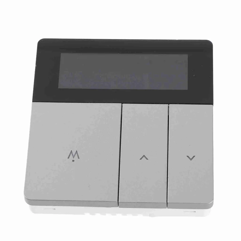 Régulateur de température WiFi programmable - Thermostat mural blanc LCD