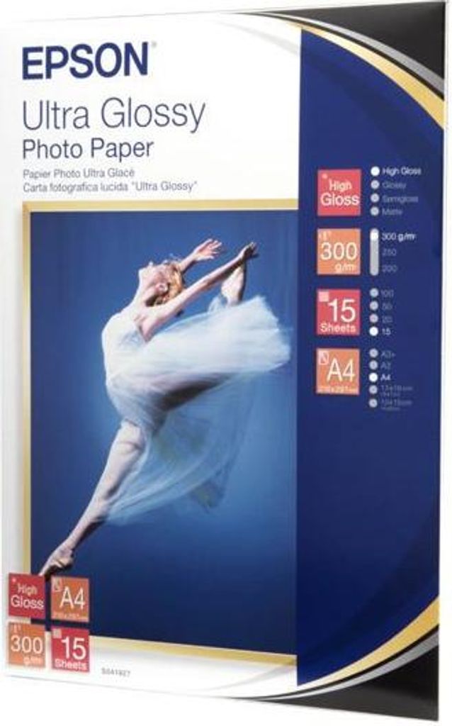 Epson Ultra Glossy Photo Paper - A4 - 15 Listů, Extra lesk, Obrázek produktu 