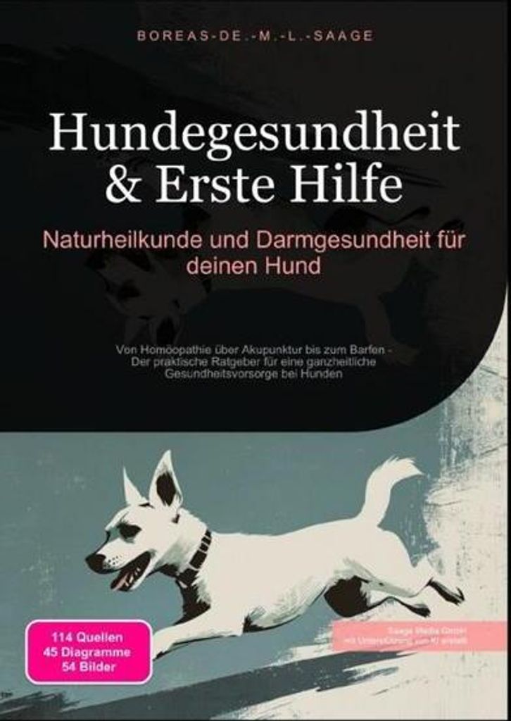 Hundegesundheit & Erste Hilfe: Naturheilkunde und Darmgesundheit für deinen Hund