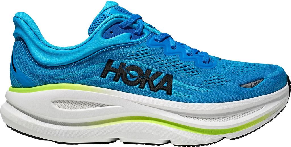 HOKA One One BONDI 9 - Herren Laufschuhe Running Schuhe Blau 1162011-SLHK , EU 40 2/3 US 7.5