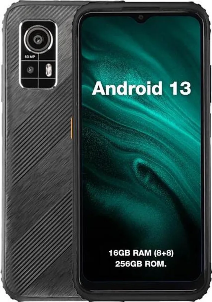 Smartphone Incassable Bea-fon H6 16+ : Fini les Écrans Brisés 256 GB
