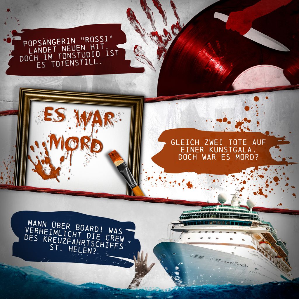 CRIMECASES Krimispiel Bundle: Tatort Traumschiff, Tonstudio Produktbild 6