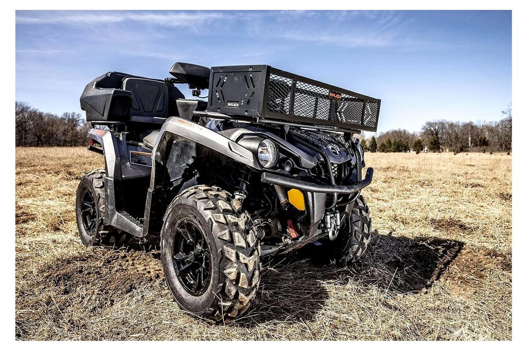 Frontgepäckträger für ATV, Schwarz