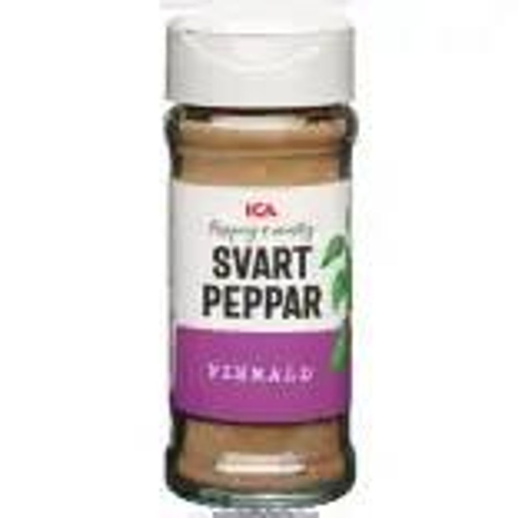 ICA Svartpeppar finmal