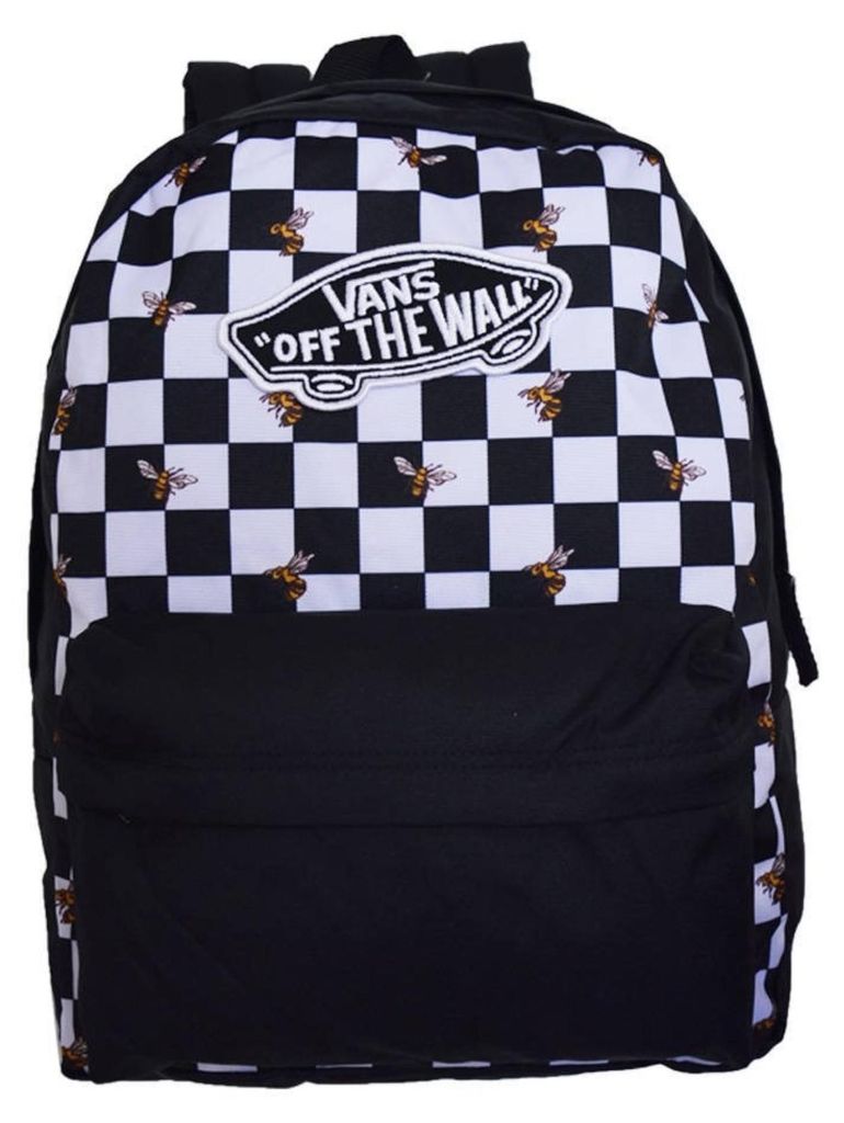 VANS Schulrucksack "Realm" mit Bienenmuster, Modellnummer Produktbild 