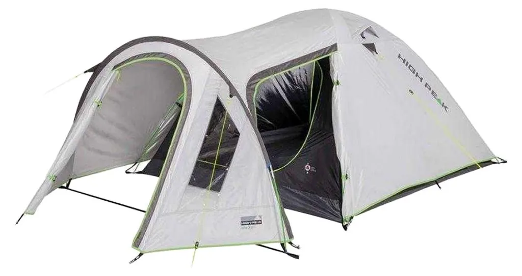 Tente de camping dôme 3 places Kira 3 High Peak double toit gris