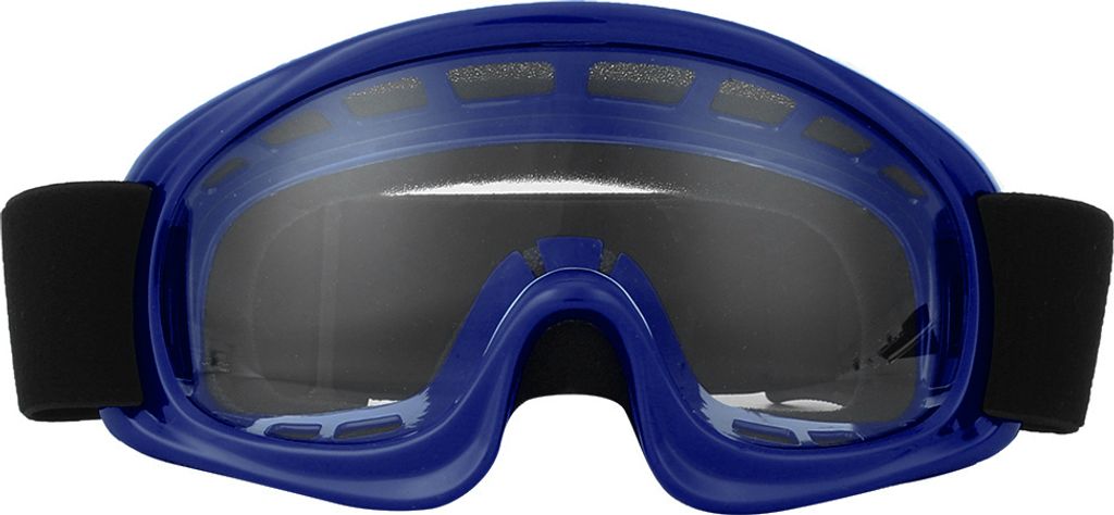 Kinderschutzbrille, Motorrad, winddicht, schlagfest, eignet sich zum Radfahren und Skifahren (Blau)