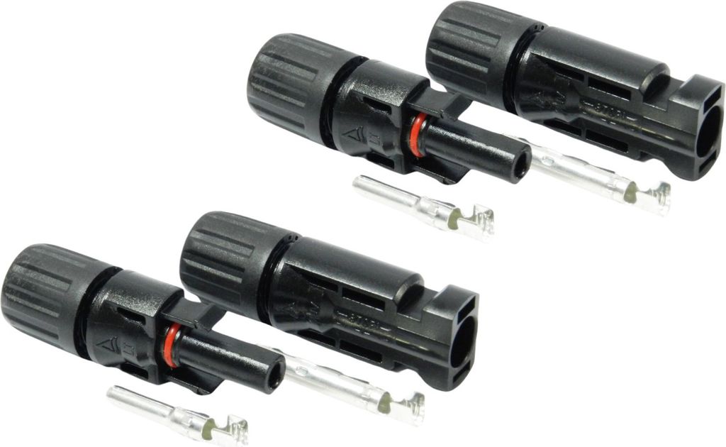 2 Paar Solarstecker kompatibel mit MC4 Y 2 fach, 3 fach, 4 Produktbild 
