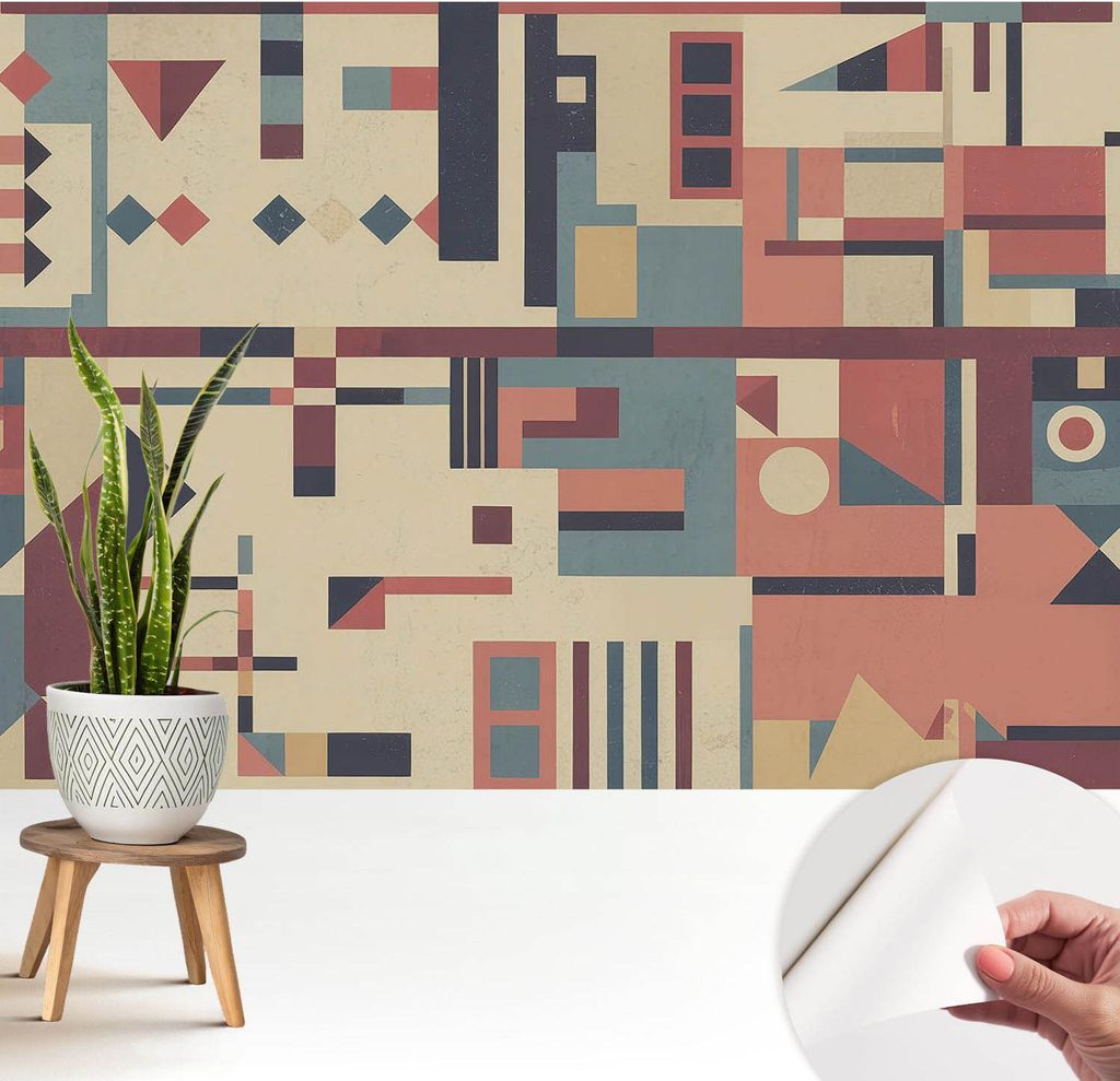 Fototapete selbstklebend - 208x146 cm - Tapete - Wandtapete - Wandbilder - Klebefolie - Dekofolie - Tapete Folie - Wand - Dekoration - Wohnzimmer -...