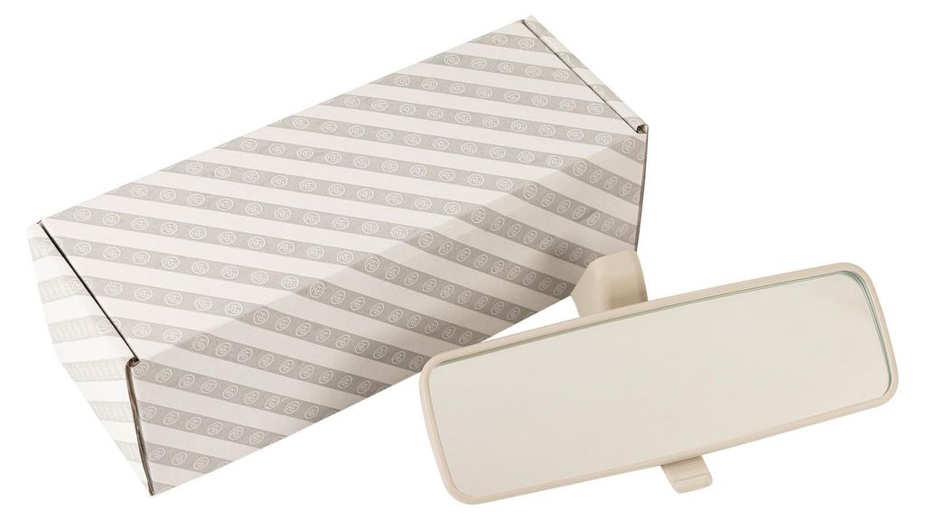 Rétroviseur intérieur, couleur beige, compatible avec le Image du produit 