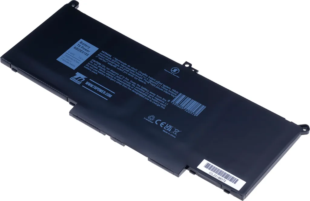 Ricambio Batteria Dell 451-BCCI J60J5 | T6 Power 7.6V 7500mAh 57Wh