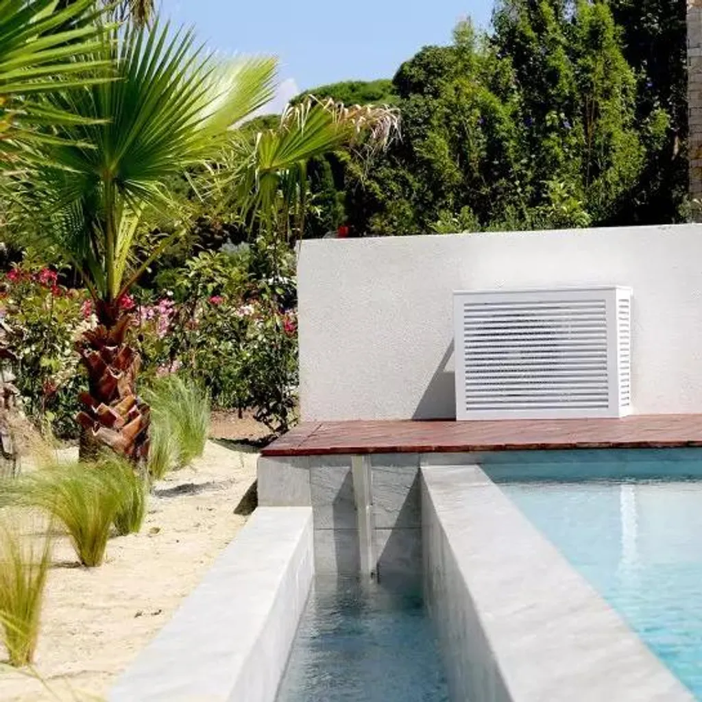Cacher son Unité de Climatisation Taille M Boîtier Aluminium Blanc Design