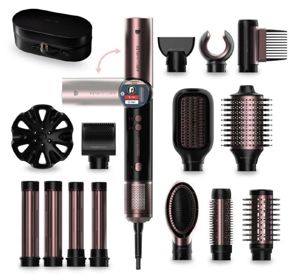 Lokówka do włosów 14 nasadek Cecotec AirGlam 14in1 Flex Zdjęcie produktu 