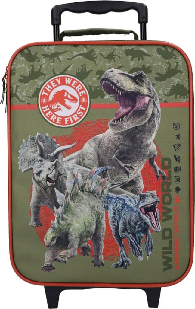 Dettagli Tecnici Trolley Vadobag Jurassic World Verde 38cm
