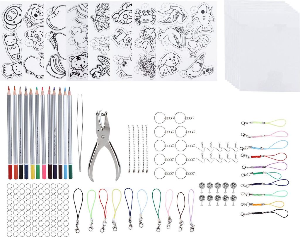 Schrumpffolien-Set, komplettes Kunststoff-Set mit Produktbild 
