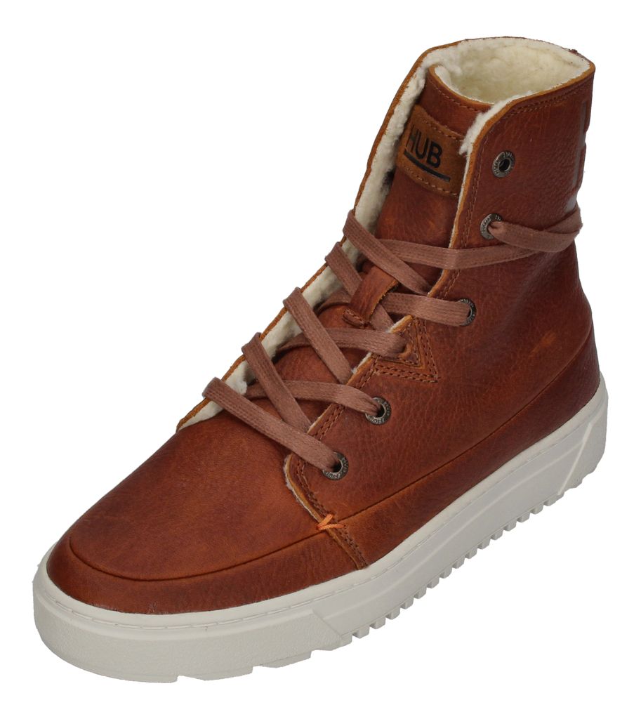 HUB FOOTWEAR Damen - CHESS 3.0 L30 - cognac, Größe:38 EU