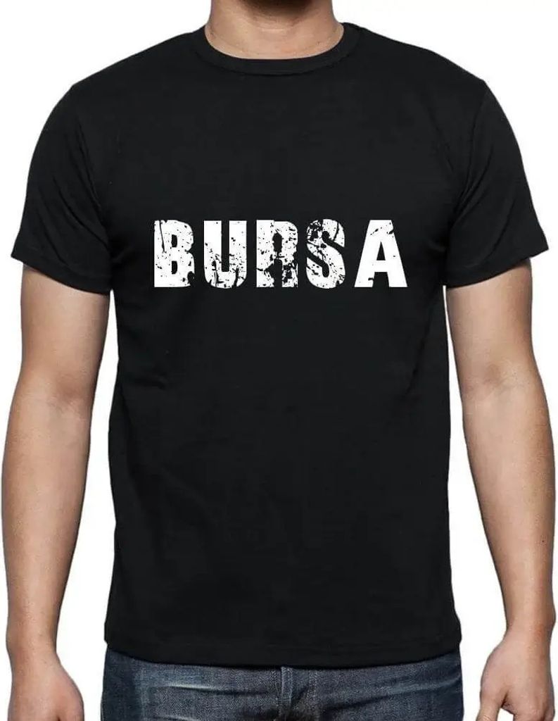 Herren Grafik T-Shirt Bursa Öko-Verantwortlich Vintage Jahrgang Kurzarm Lustige Druck Geburtstag Geschenk Mann
