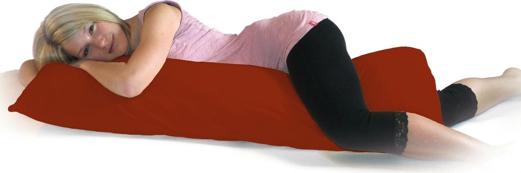 Bezug Seitenschläferkissen 40x120 | 40x140 | 40x160 | 40x200 : Farbe - Kupfer, Größe - 40x200 cm