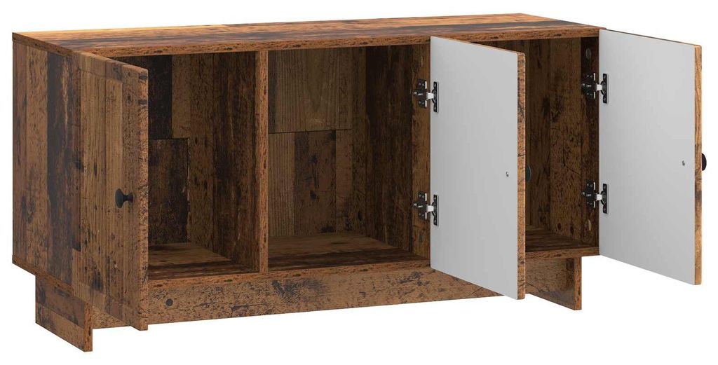 Möbel TV-Schränke - Braun - CLORIS TV-Schränk Altholz 99x34,5x50 cm Holzwerkstoff,20.55 Kg - 131316