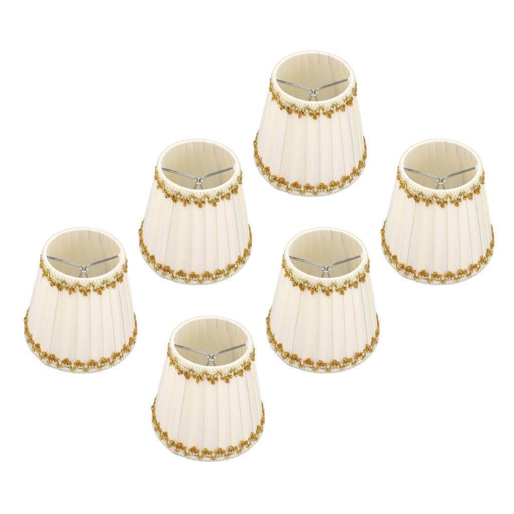 set di 6 paralumi, paralumi a candela in stile moderno e Immagine del prodotto 