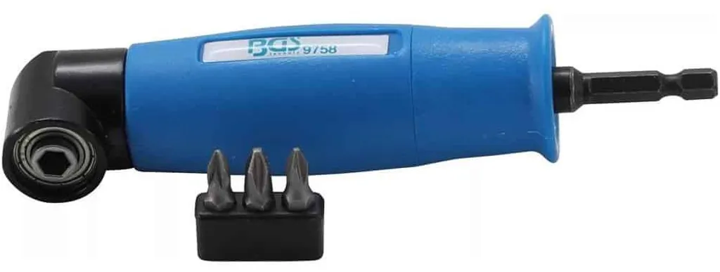 Adaptateur angulaire de perçage 1/4 hexagone D-Work 6,3 mm précision