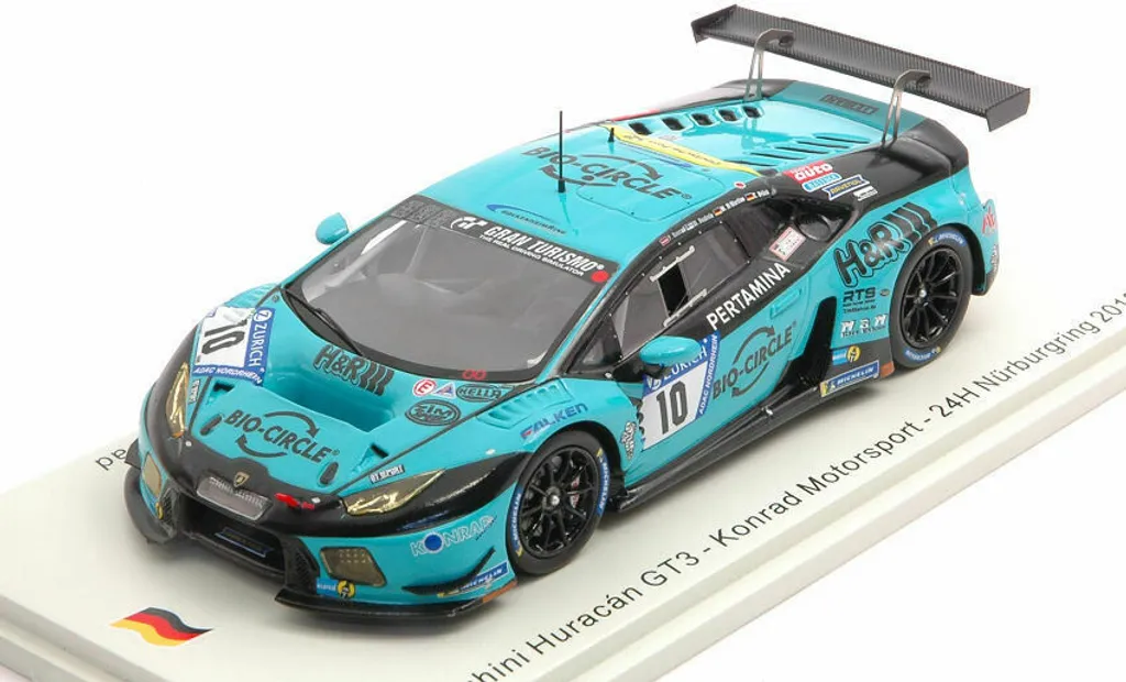 Lamborghini Huracán GT3 #10 Konrad Motorsport 24H Nürburgring 1:43 Spark
