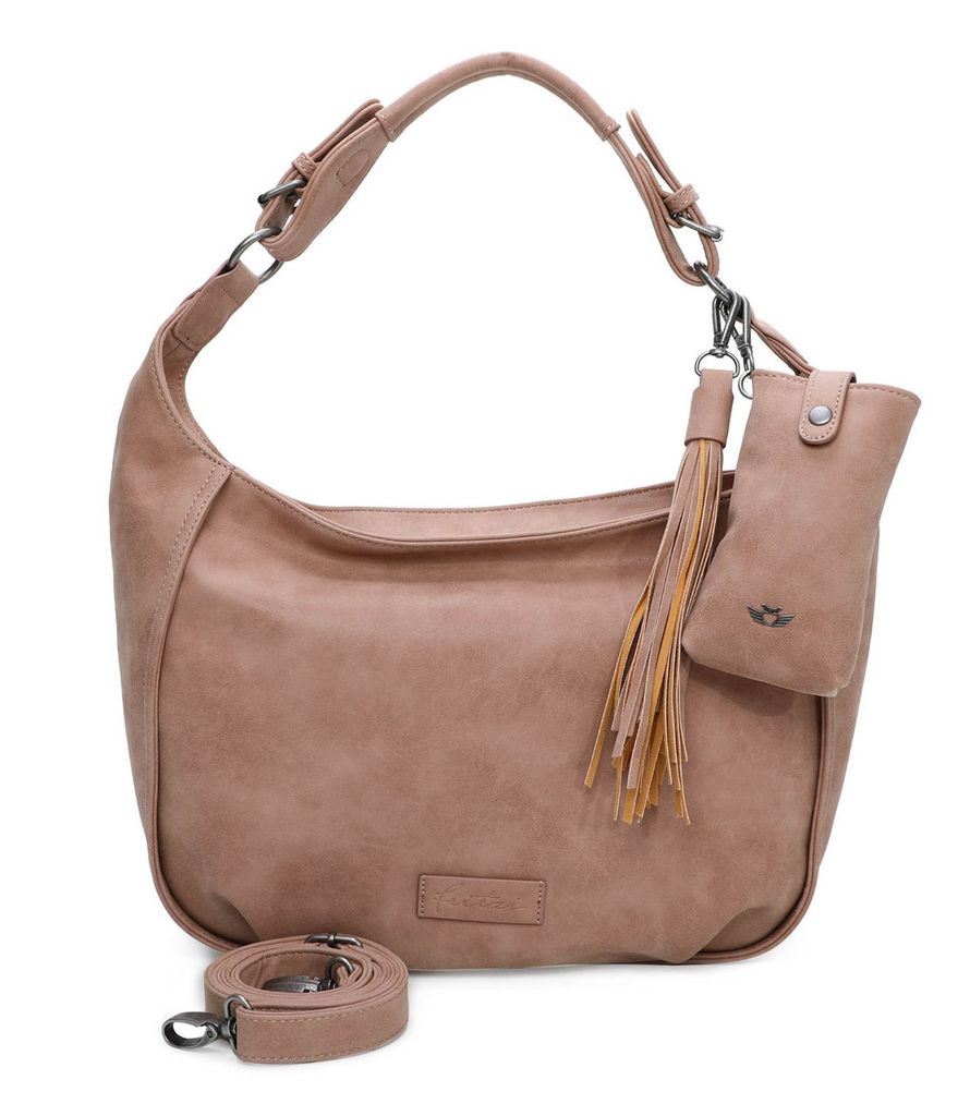 Fritzi aus Preußen Shopper Umhängetasche Vintage Fritzi20 Hobo Vintage braun