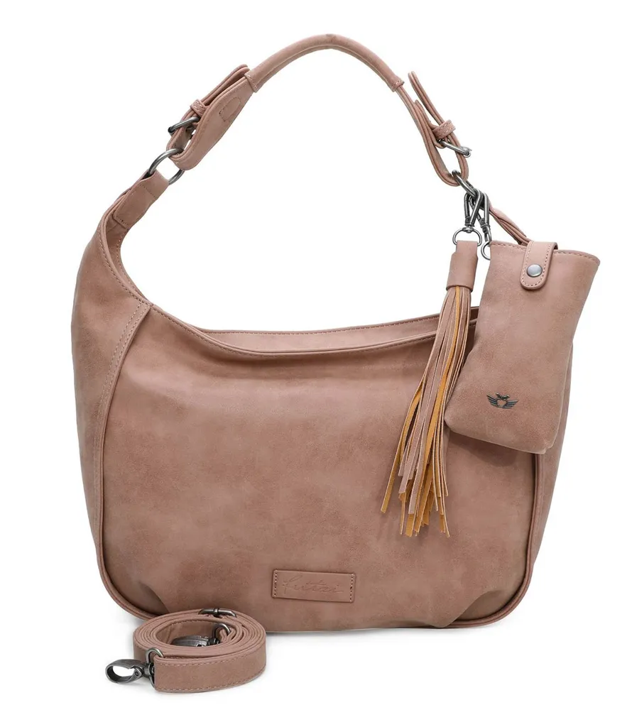 Fritzi aus Preußen Fritzi20 Hobo Vintage Brun - Sac à Épaule Bandoulière