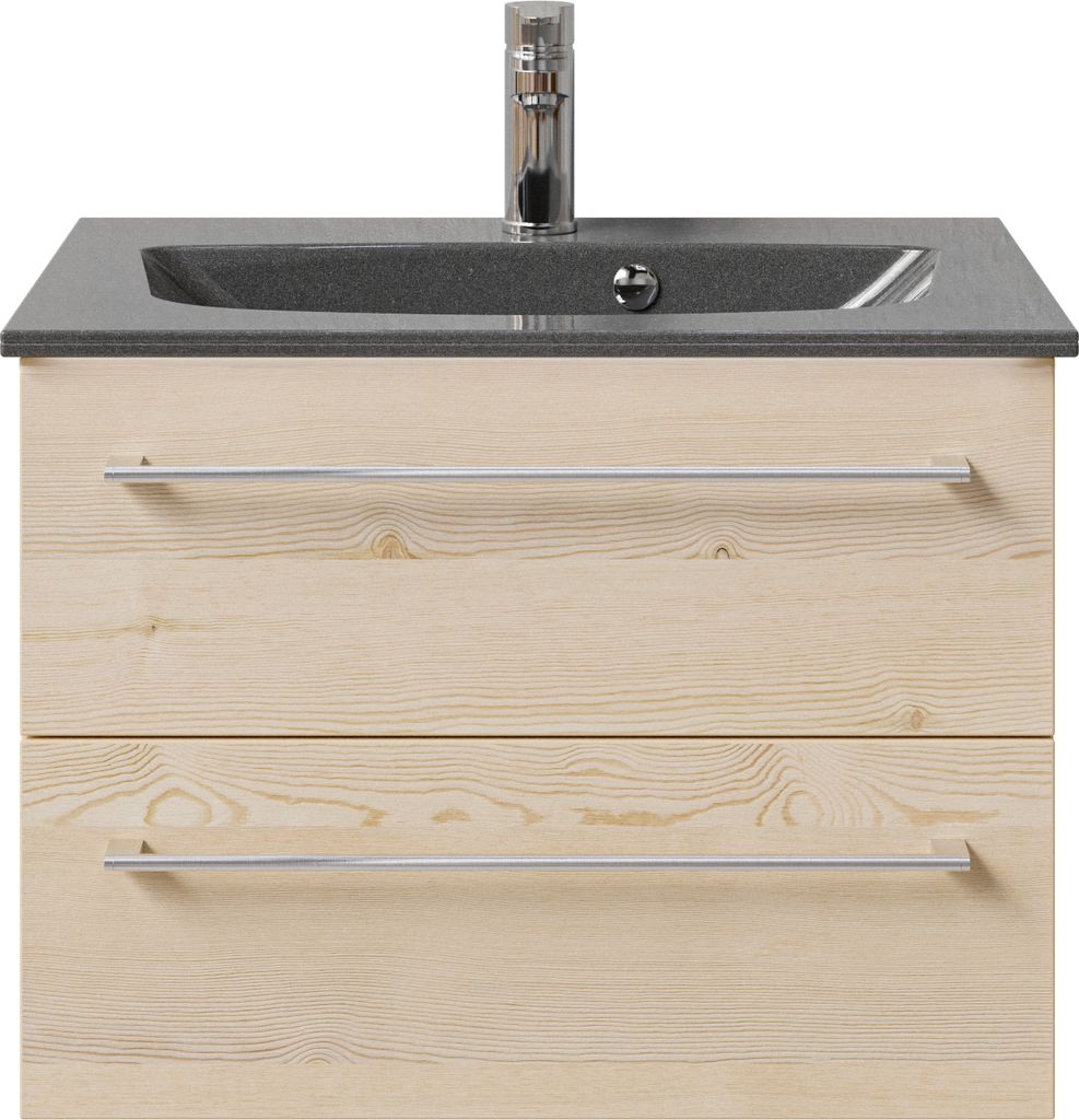 PELIPAL Serie 6025 SET-045-016 Waschtisch mit Unterschrank bestehend aus: Waschtisch, Waschtischunterschrank / 67cm