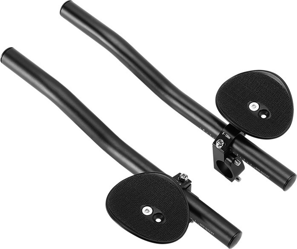 1 Paar Fahrrad-Lenkerstütze, MTB, Rennrad, Mountainbike, Aero-Lenker, Entspannungsgriff, leichte Aluminiumlegierung, Fahrrad-Armlehne, Fahrradzube...