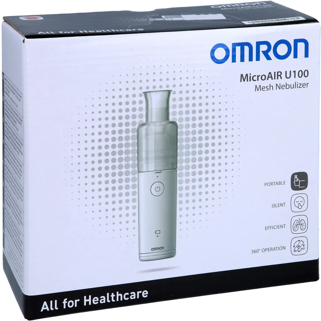 OMRON MicroAIR U100 Inhalateur de poche format compact haute précision