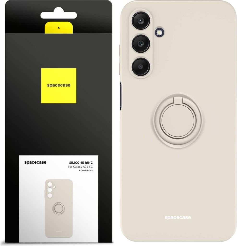 Spacecase Silikon Ring Galaxy A25 5G Knochen