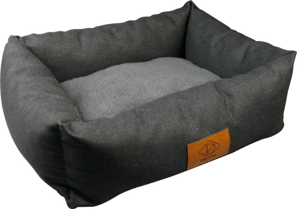 D&D Hundesofa Bas Denim, Maße: 58 x 48 x 19 cm