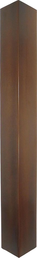 1x Tischbein Buche 72 cm 80x80 mm Nussbaum gebeizt – Produktbild 
