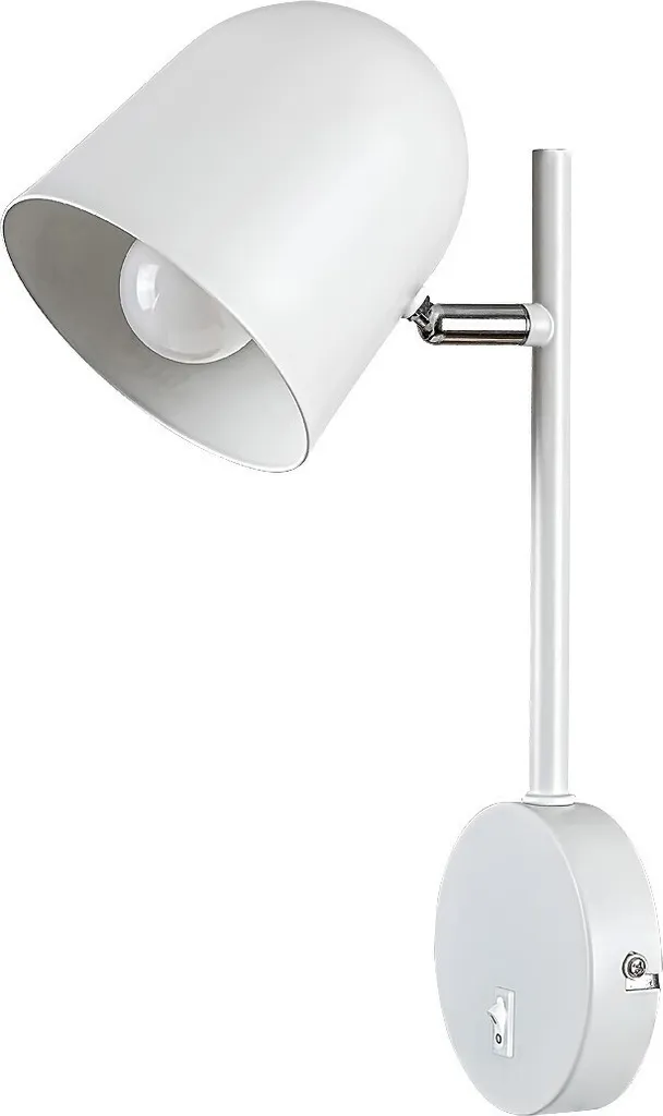 Rabalux 5243 Egon Lampada da Muro Bianca - Stile Industriale E14 - 2
