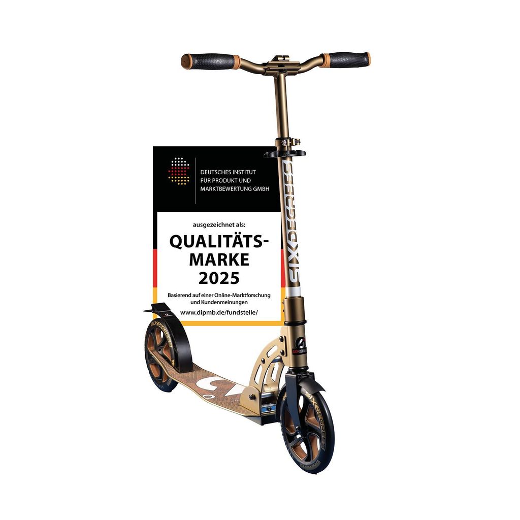 SIX DEGREES - 595 - Aluminium Scooter 205 mm golden dusk Produktbild 